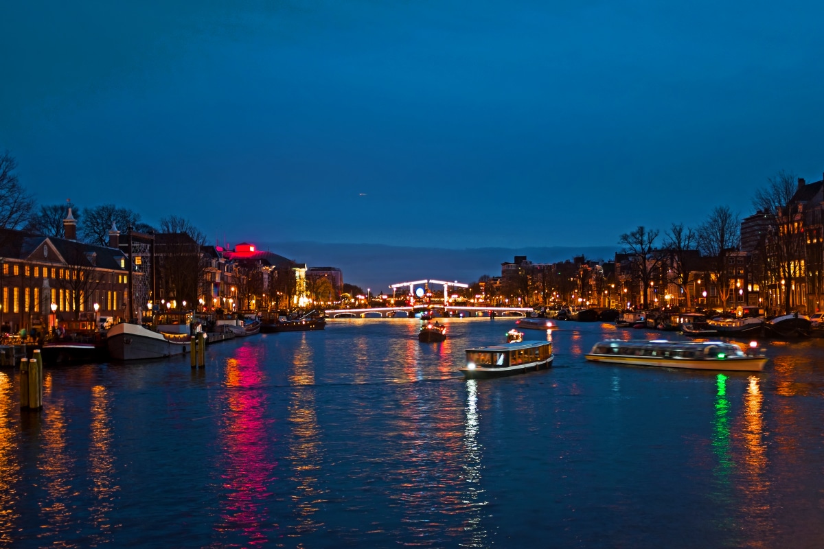 Canal Cruises things to do at night in amsterdam