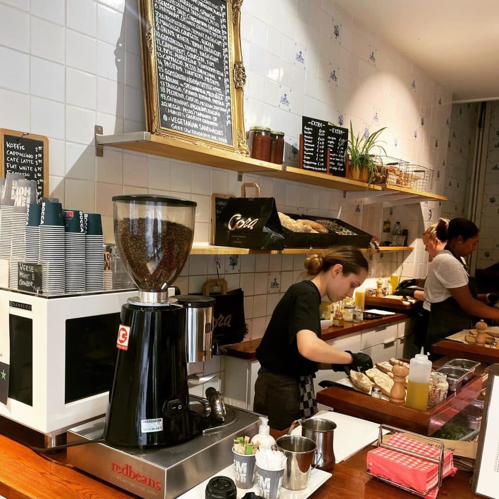 Coffee shop Bocca Coffee in Amsterdam